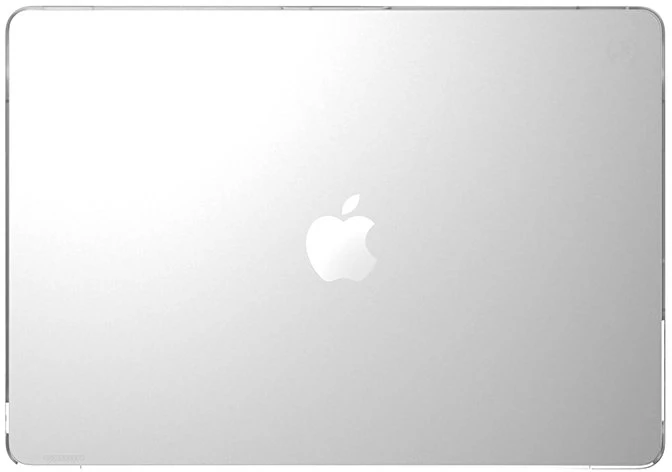Speck „SmartShell“ dėklas „MacBook Air 15“ (M5/M4/M3/M2/2026–2023) skaidrus