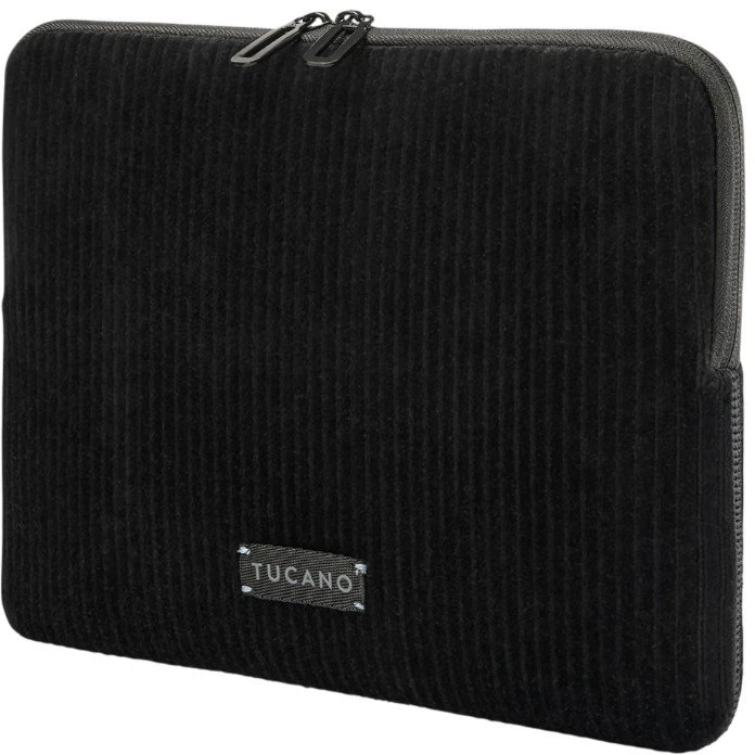 TUCANO Velluto 2 - Dėklas MacBook Pro 14" (M5/M4/M3/M2/M1/2026-2021) / Nešiojamas kompiuteris 13" (juoda)