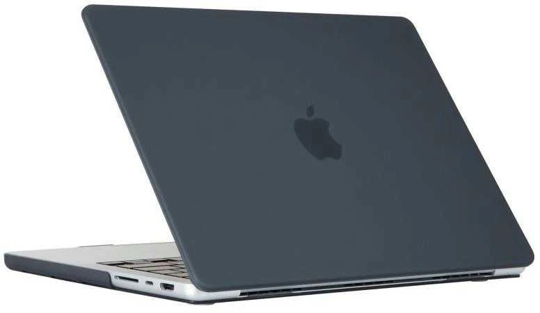 Tech-Protect SmartShell dėklas Apple MacBook Pro 16" M1 / ​​M2 / M3 2021-2023 – matinės juodos spalvos