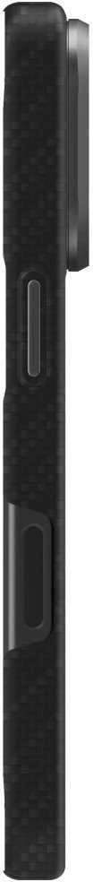 Dėklas UNIQ Keva EDGE Apple iPhone 17 Pro Magclick Charging juodos spalvos