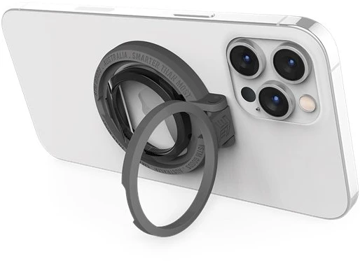 Dėklas STM MagLoop - Apple iPhone piršto kilpa ir butelių atidarytuvas - pilkas