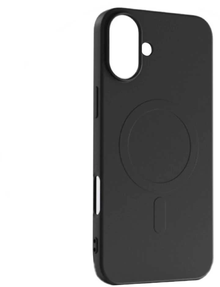 Hurtel Liquid Silikoninis dėklas MagSafe Apple iPhone 16 Pro – dėklas telefonui juodos spalvos