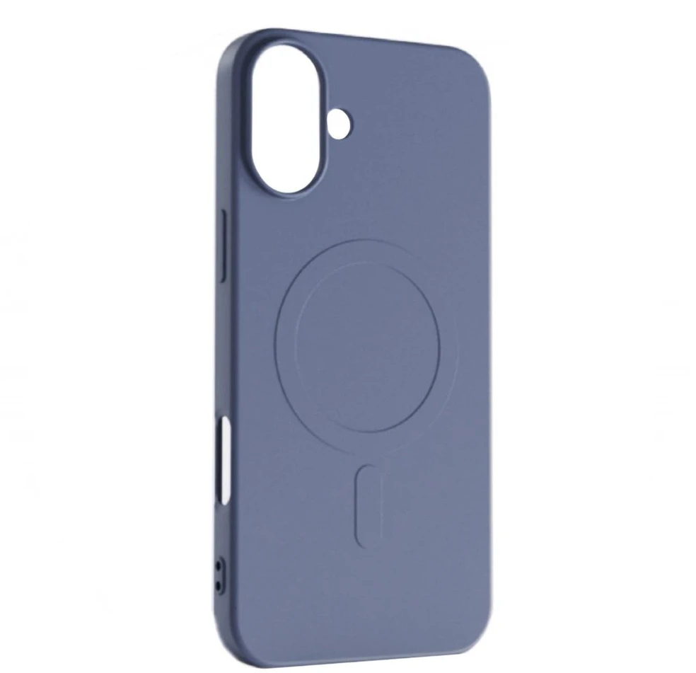 Hurtel Liquid Silikoninis dėklas MagSafe Apple iPhone 16 Pro – dark dėklas telefonui mėlynos spalvos