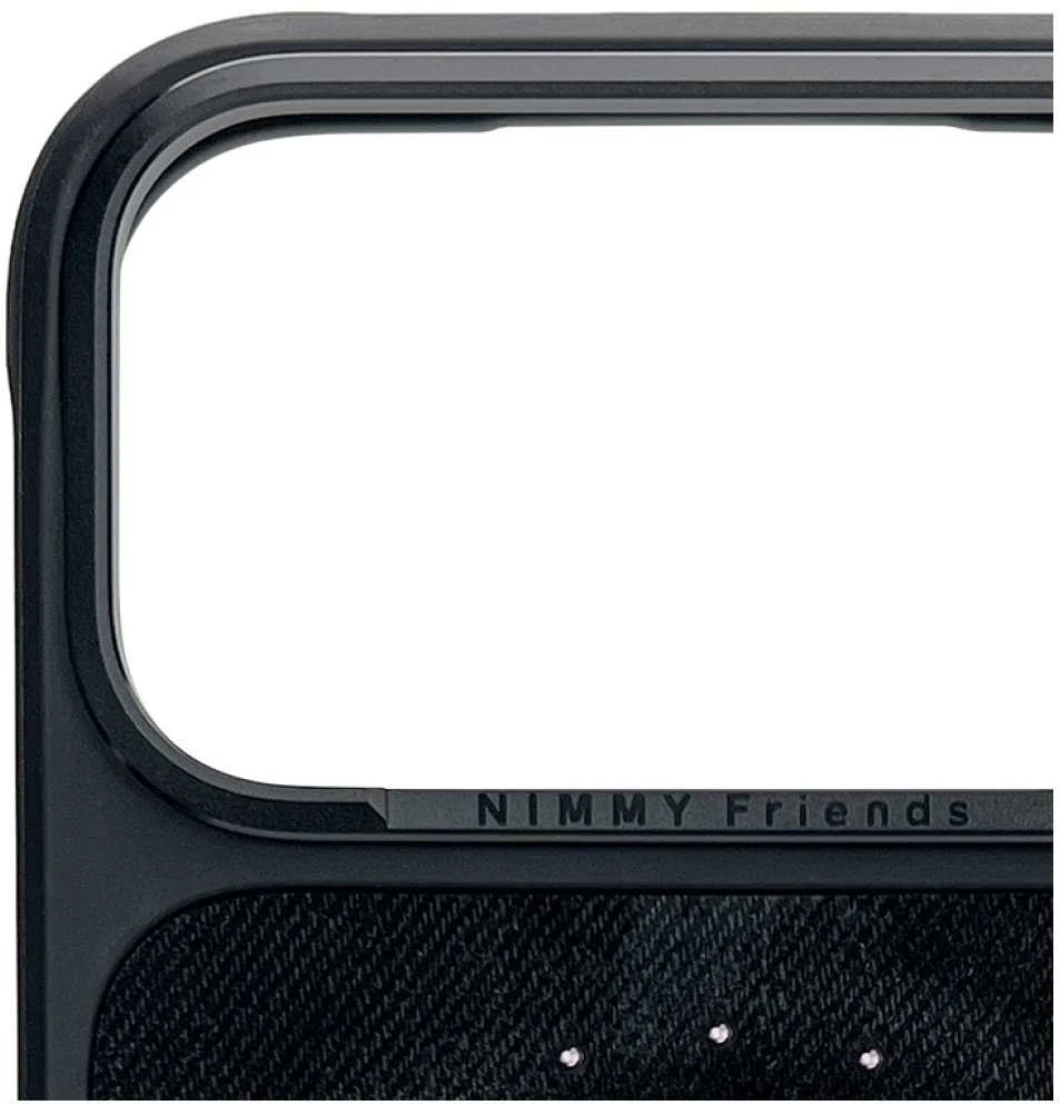 „Nimmy Lucky Fashion Cat“ „MagSafe“ dėklas, skirtas „iPhone 17 Pro“ - juodas