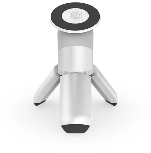 Dėklas STM MagPod – Apple iPhone trikojis su MagSafe suderinamumu – baltas