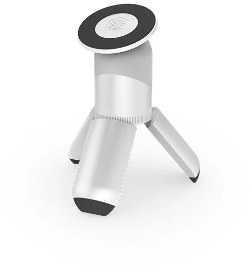 Dėklas STM MagPod – Apple iPhone trikojis su MagSafe suderinamumu – baltas