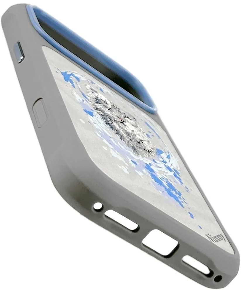 „Nimmy Pantera MagSafe“ dėklas, skirtas „iPhone 17 Pro“ – šviesiai pilkas