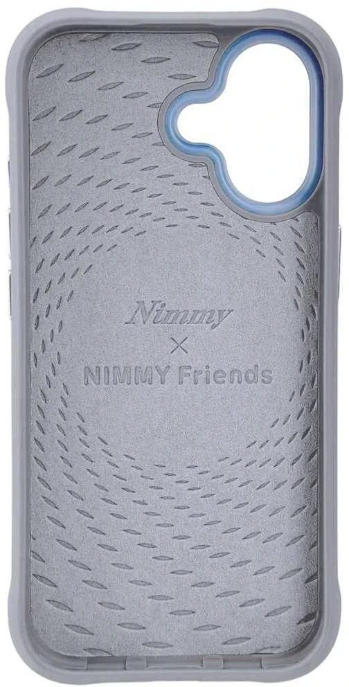 „Nimmy Pantera MagSafe“ dėklas, skirtas „iPhone 17“ – šviesiai pilkas