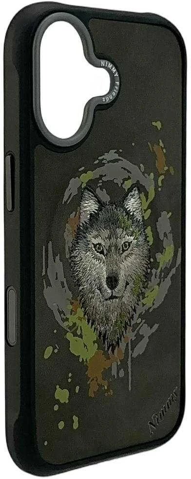 „Nimmy Wilk MagSafe“ dėklas, skirtas „iPhone 17“ – tamsiai pilkos spalvos