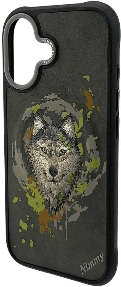 „Nimmy Wilk MagSafe“ dėklas, skirtas „iPhone 17“ – tamsiai pilkos spalvos