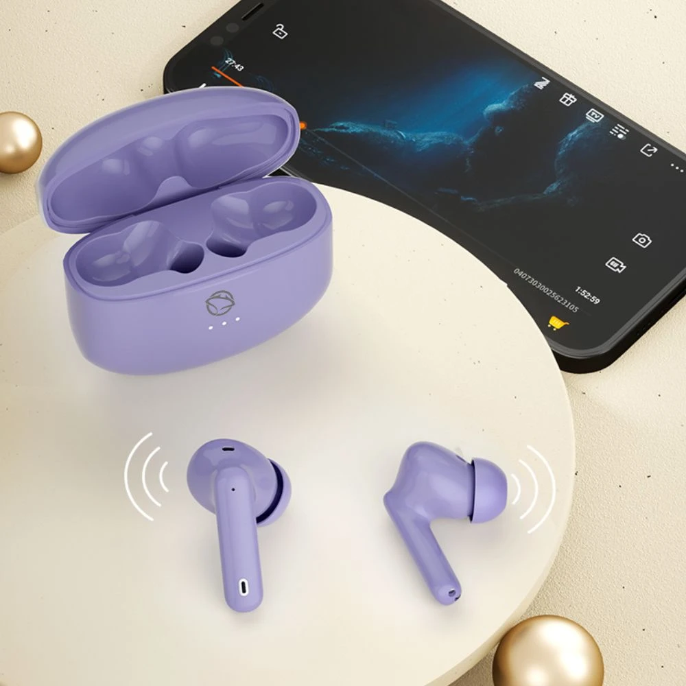 Manta belaidės ausinės Rytmo Violetinė