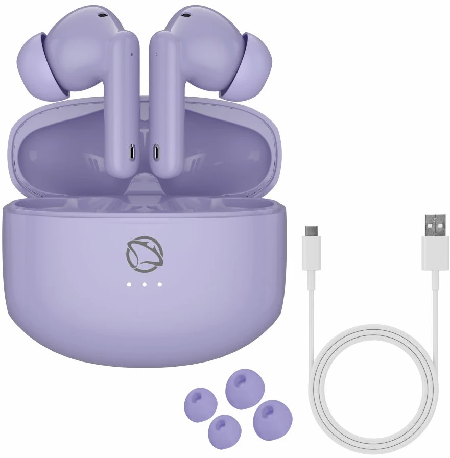 Manta belaidės ausinės Rytmo Violetinė