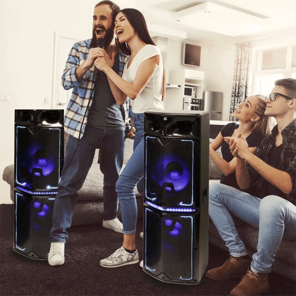 Dėklas Manta Minos L+R garso kolonėlių sistema, Bluetooth, 500 W