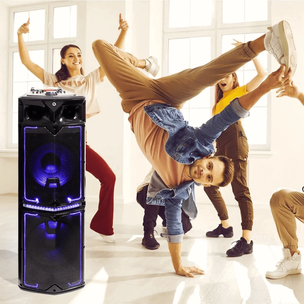 Dėklas Manta Minos L+R garso kolonėlių sistema, Bluetooth, 500 W