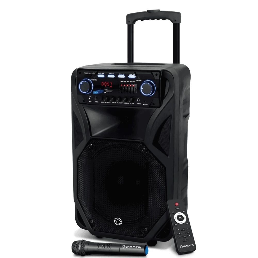 Manta SPK5021PRO Fonos mobilus garsiakalbis su belaidžiu mikrofonu