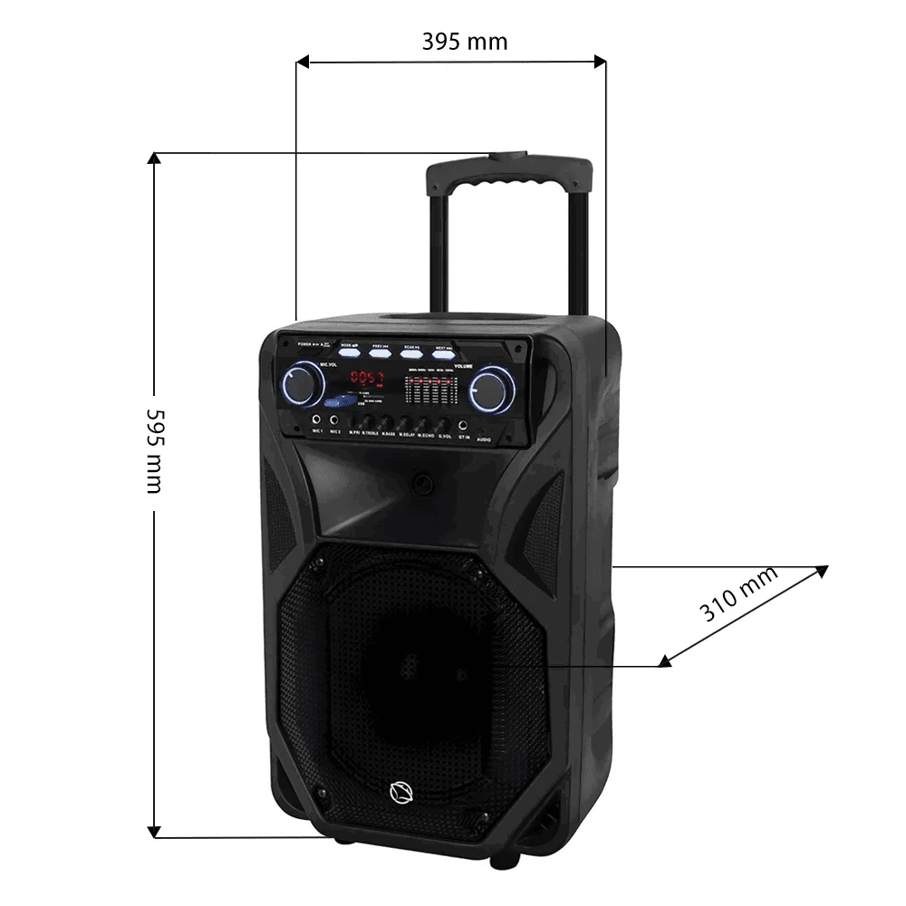 Manta SPK5021PRO Fonos mobilus garsiakalbis su belaidžiu mikrofonu