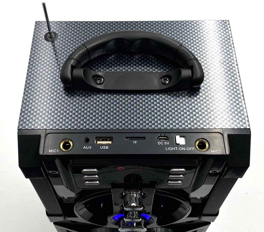 Media-Tech MT3150 Nešiojama Bluetooth garsiakalbio sistema MediaTech Partybox BT su karaoke funkcija