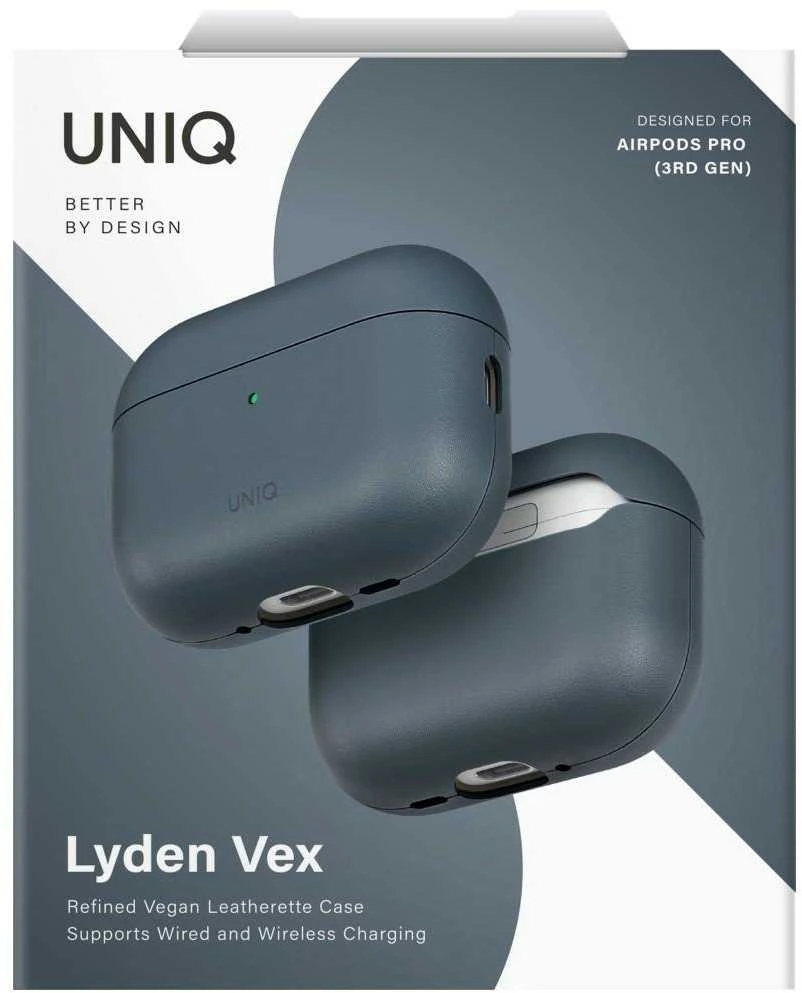 „Uniq Lyden Vex“ dėklas, skirtas „AirPods Pro 3“ ausinėms - Mėlyna