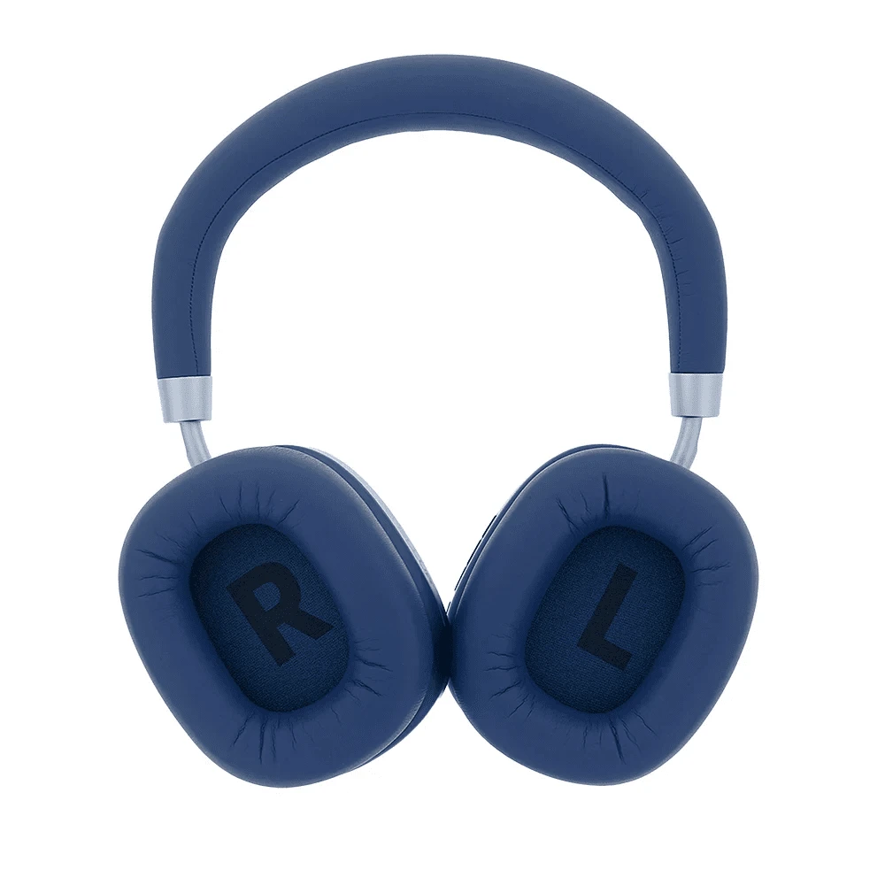 Dėklas Mėlynos Bluetooth ausinės su ANC