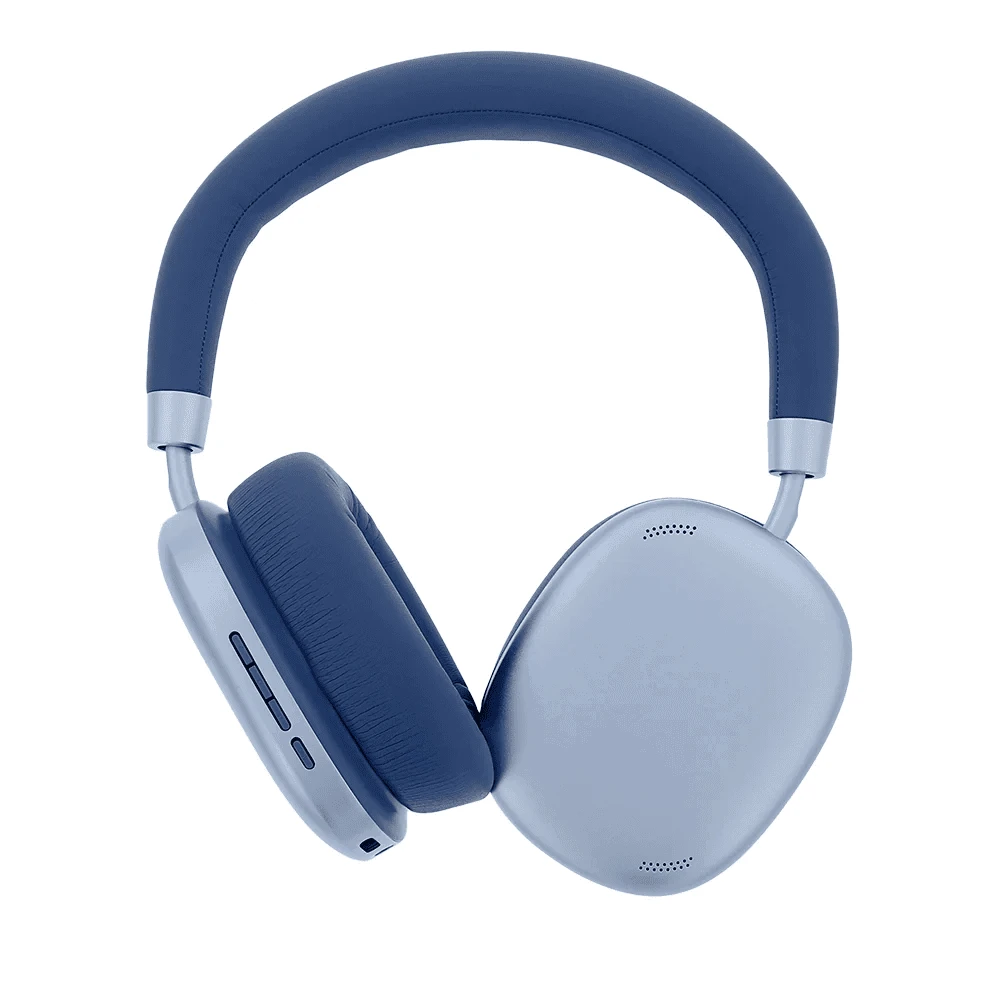 Dėklas Mėlynos Bluetooth ausinės su ANC