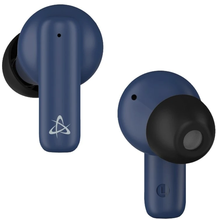 Dėklas Mėlynos Bluetooth į ausį dedamos ausinės