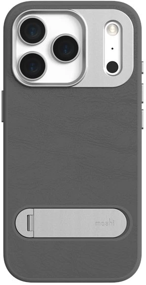 Moshi Kameleon MagSafe - dėklas skirtas Apple iPhone 17 Pro with Stand Function Midnight Gray