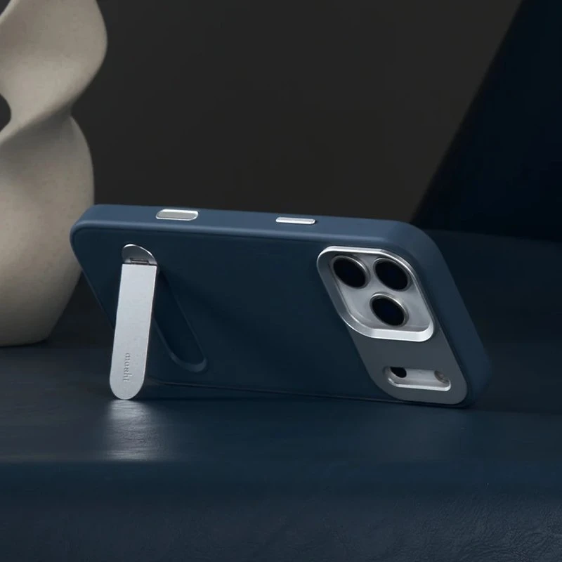 Moshi Kameleon MagSafe - dėklas skirtas Apple iPhone 17 Pro with Stand Function Midnight Gray