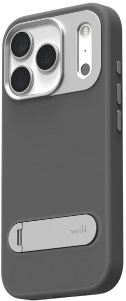 Moshi Kameleon MagSafe - dėklas skirtas Apple iPhone 17 Pro with Stand Function Midnight Gray