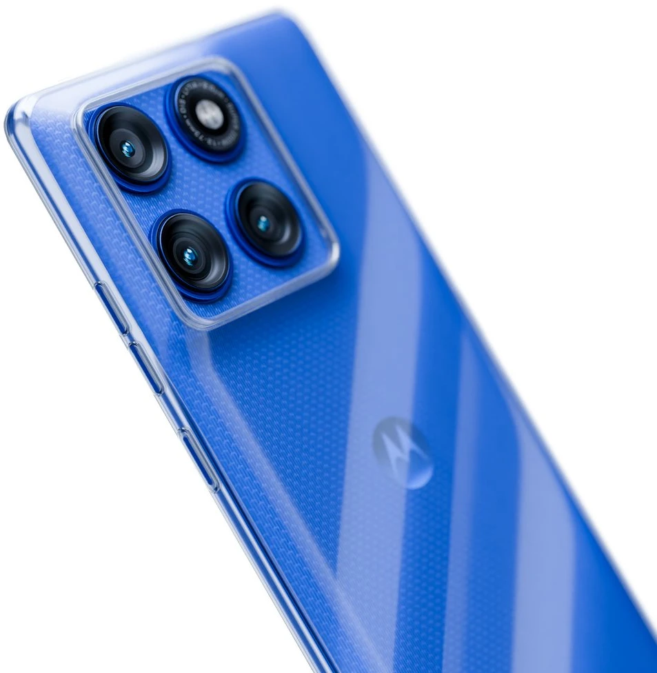 3Mk apsauginis 3mk skaidrus dėklas Motorola Edge 60 Pro - permatomas