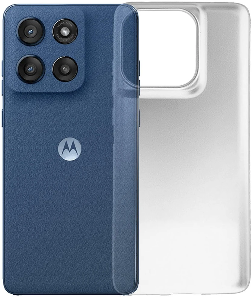 3Mk apsauginis 3mk skaidrus dėklas Motorola Moto Edge 60 / 60 Fusion - skaidrus
