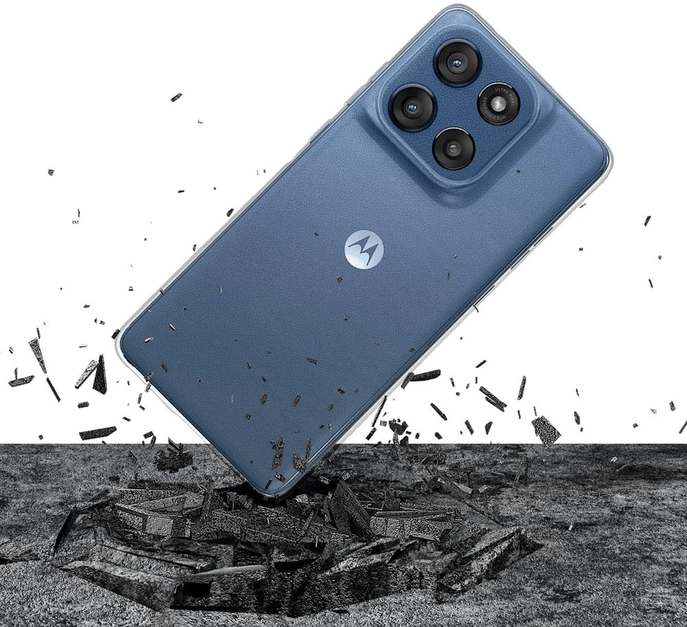 3Mk apsauginis 3mk skaidrus dėklas Motorola Moto Edge 60 / 60 Fusion - skaidrus