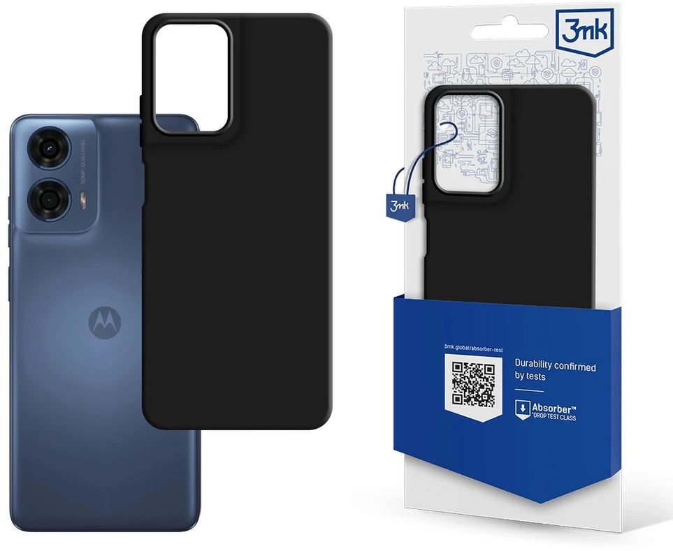 3mk Matt Motorola Moto G24 Power - dėklas telefonui juodos spalvos