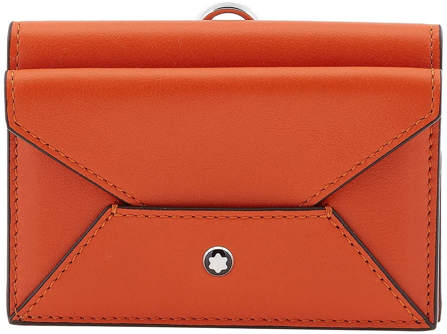 Montblanc MB131256 kortų dėklas — oranžinis