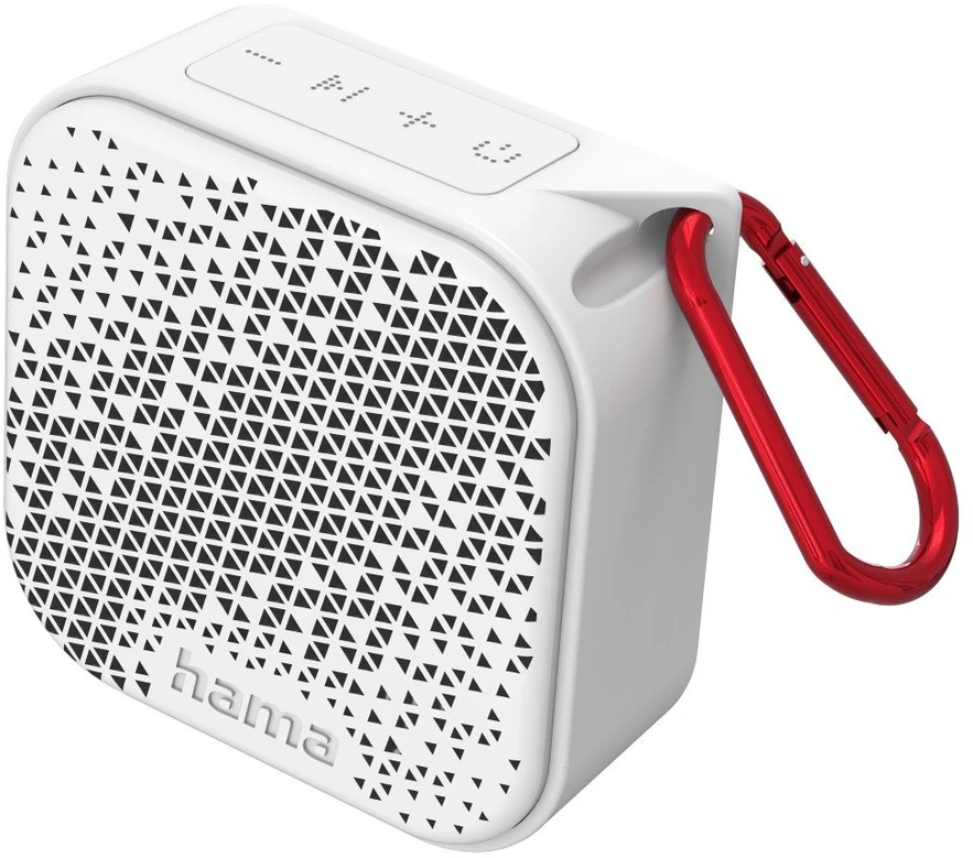 Dėklas Nešiojama Bluetooth kolonėlė Hama Pocket 3.0, balta