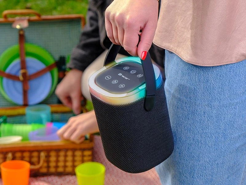 „Tracer Stripe XL TWS Bluetooth RGB“ ausinės