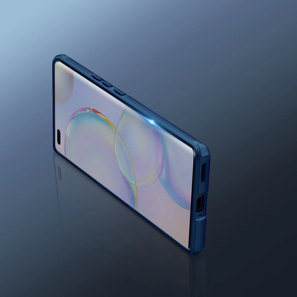 Dėklas Nillkin CamShield Pro korpusas Šarvuotas korpuso dangtelis Fotoaparato apsauga Honor 50 Pro Juodas