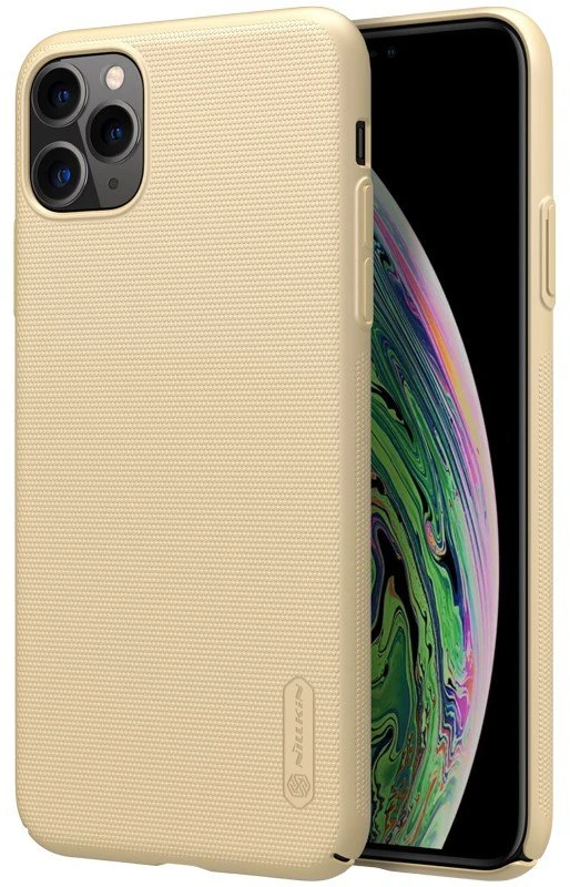 Nillkin Super Frosted Shield - dėklas skirtas Apple Apple iPhone 11 Pro Max Golden