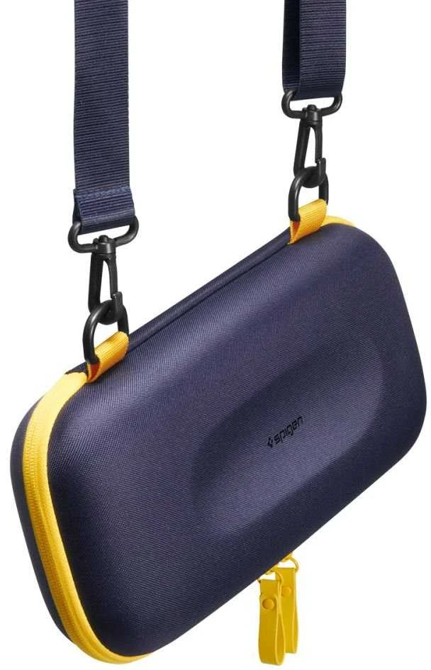 Spigen Nano Pop Pro Pouch for Nintendo Switch 2 - Navy Mėlyna and Geltona