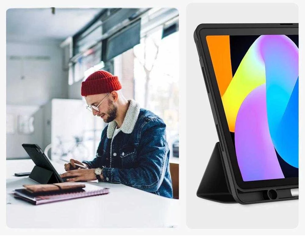 „Tech-Protect SC“ rašiklio dėklas, skirtas „Lenovo Idea Tab 11.0 TB-336“ - Juodas