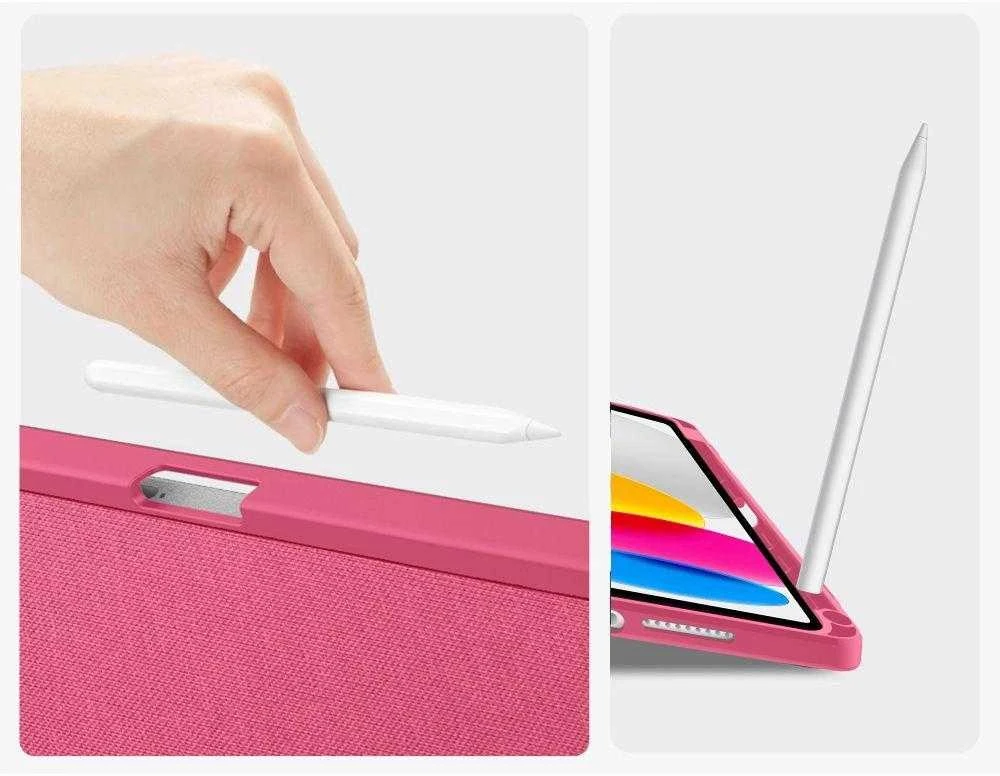 Tech-Protect SC Pen Canvas iPad 10.9” 10 / 2022 / 11” 11 / 2025 Case - Rožinė