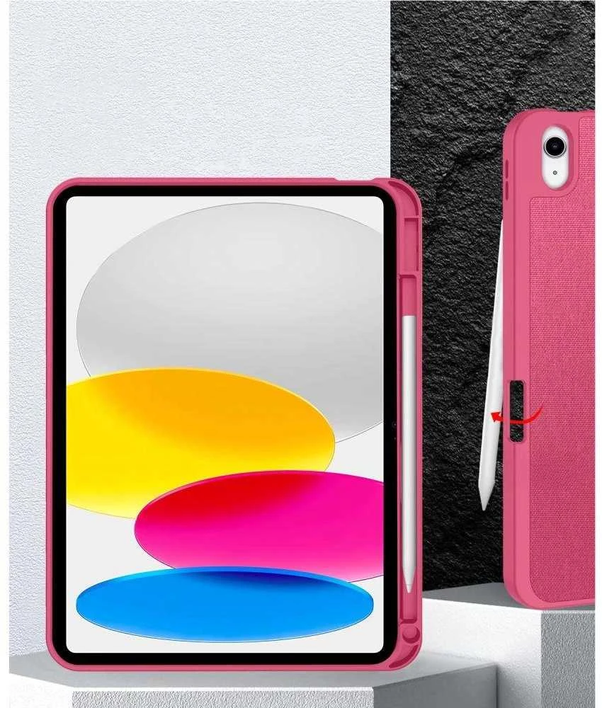 Tech-Protect SC Pen Canvas iPad 10.9” 10 / 2022 / 11” 11 / 2025 Case - Rožinė