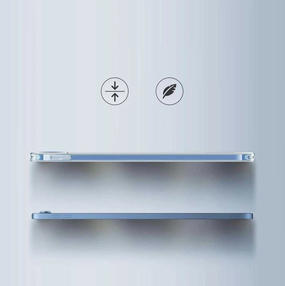 „Tech-Protect FlexAir“ hibridinis dėklas, skirtas „iPad 10.9“ 10 / 2022 / 11“ 11 / 2025 – skaidrus