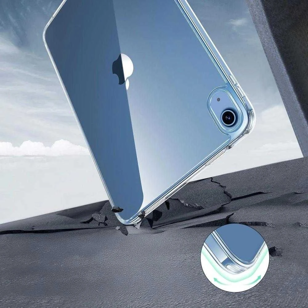 „Tech-Protect FlexAir“ hibridinis dėklas, skirtas „iPad 10.9“ 10 / 2022 / 11“ 11 / 2025 – skaidrus