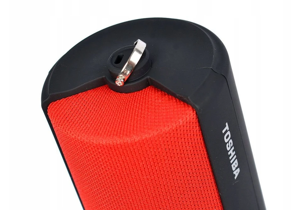 Dėklas Raudonas „Bluetooth“ garsiakalbis Toshiba Fab TY-WSP70