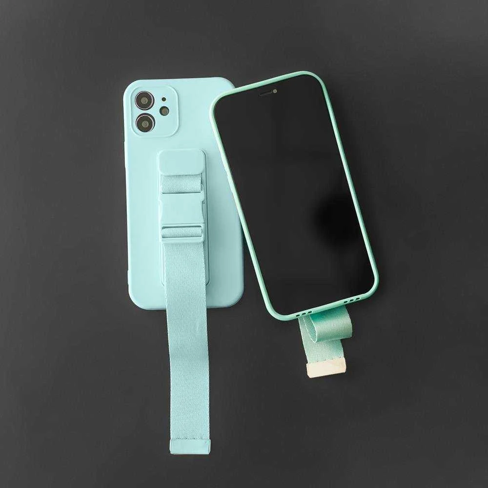 Hurtel Rope dėklas su dirželiu skirtas Xiaomi Poco X4 Pro 5G, raudonas