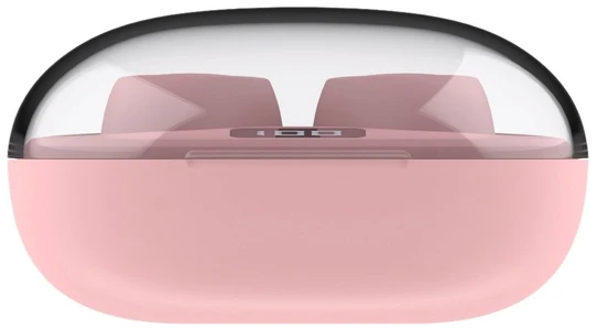 Dėklas Rožinės Bluetooth į ausį įdedamos ausinės