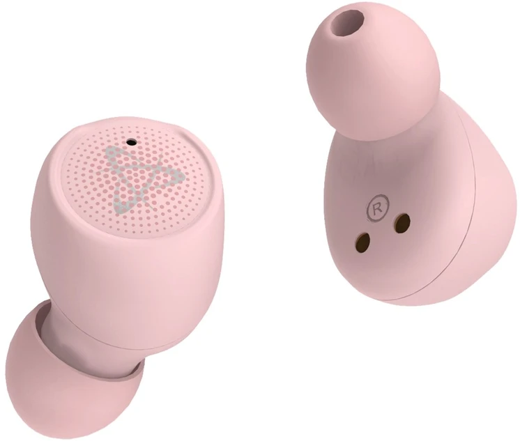 Dėklas Rožinės Bluetooth į ausį įdedamos ausinės