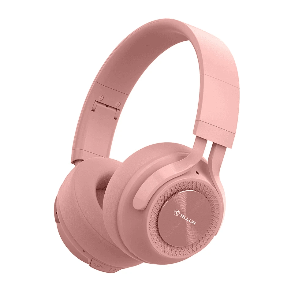 Dėklas Rožinės Tellur Feel Bluetooth ausinės