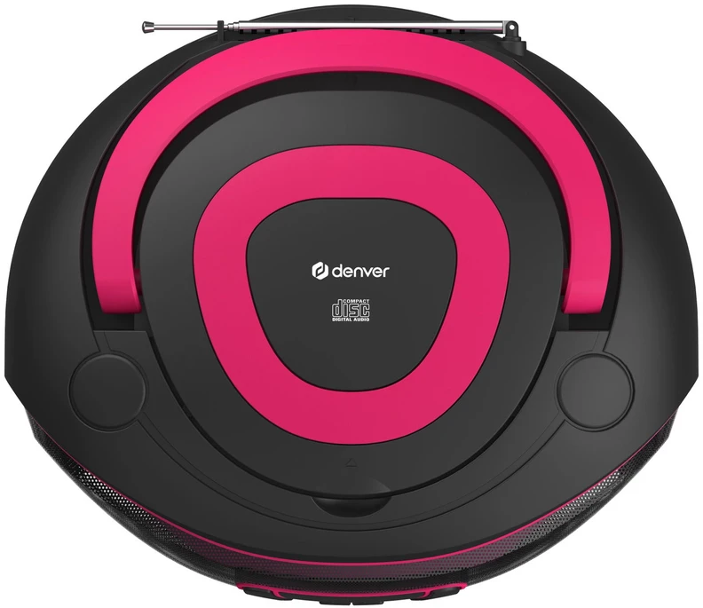Boombox Denver TDB-212P rožinė