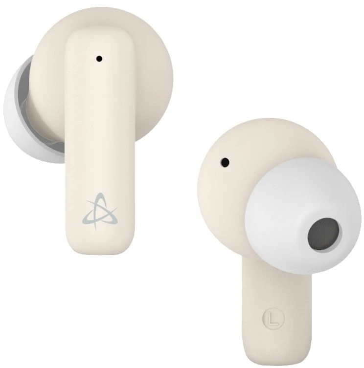 Dėklas Sbox EB-TWS05 rusvai gelsvas Bluetooth ausinės į ausį